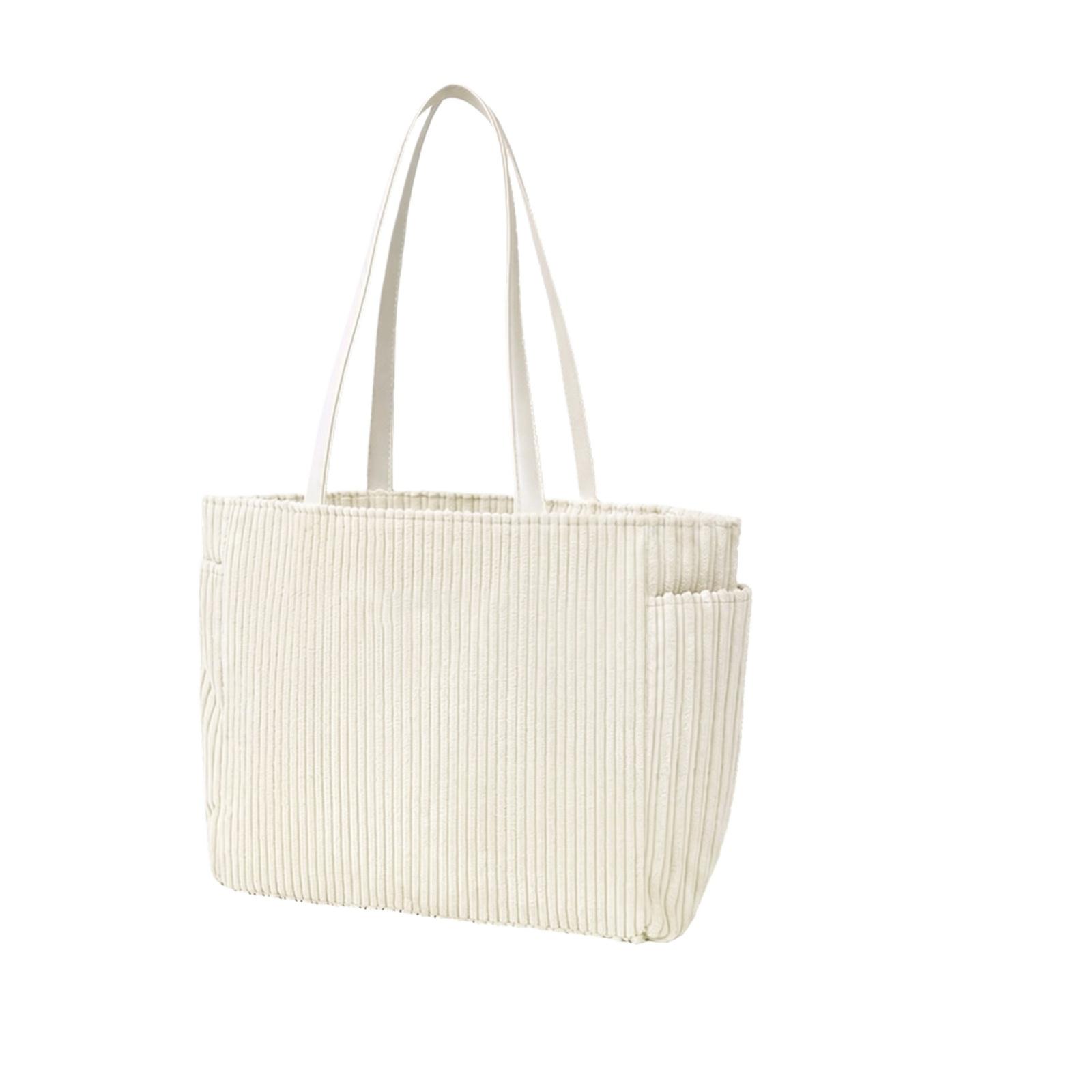 Minimalist Large Capacity Tote Bag Corduroy Fabric Handheld Shoulder Bag with Side Pockets for Daily Use Shopping and Commuting one size бежевый
Minimalist Large Capacity Tote Bag Corduroy Fabric Handheld Shoulder Bag with Side Pockets for Daily Use Shopping and Commuting one size бежевый
