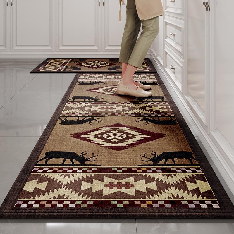 Килимок для кухні, Ретро довга смуга, Нековзний, Маслостійкий та водонепроникний килимок, Зносостійкий, Маслопоглинаючий та вологопоглинаючий килимок для ніг, Килим 45x70cm
Килимок для кухні, Ретро довга смуга, Нековзний, Маслостійкий та водонепроникний килимок, Зносостійкий, Маслопоглинаючий та вологопоглинаючий килимок для ніг, Килим 45x70cm