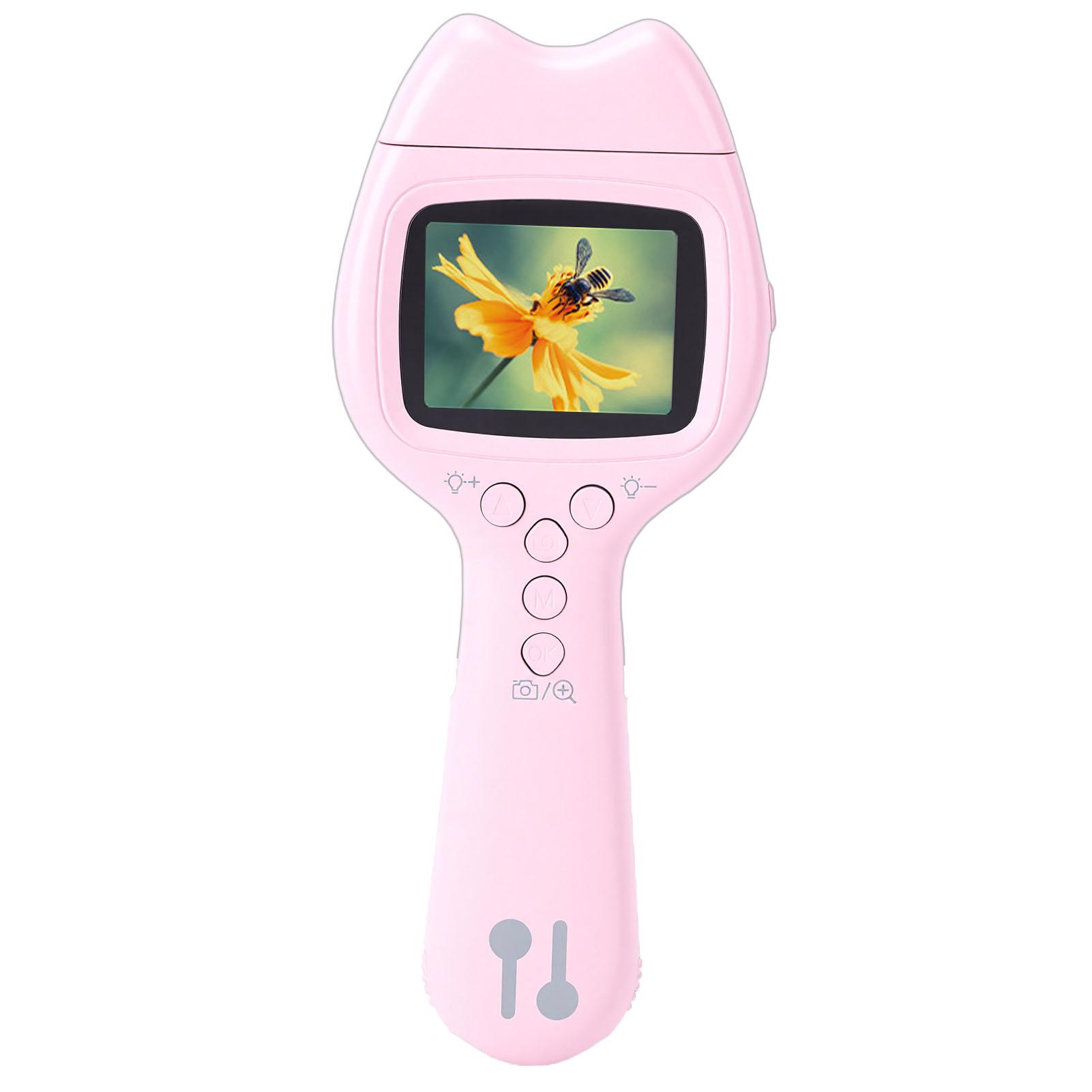 Handheld Digital Microscope 2.0 Inch Display Telephoto Double Lens 500X Optical Magnification Digital Zoom Pocket рожевий
Handheld Digital Microscope 2.0 Inch Display Telephoto Double Lens 500X Optical Magnification Digital Zoom Pocket рожевий