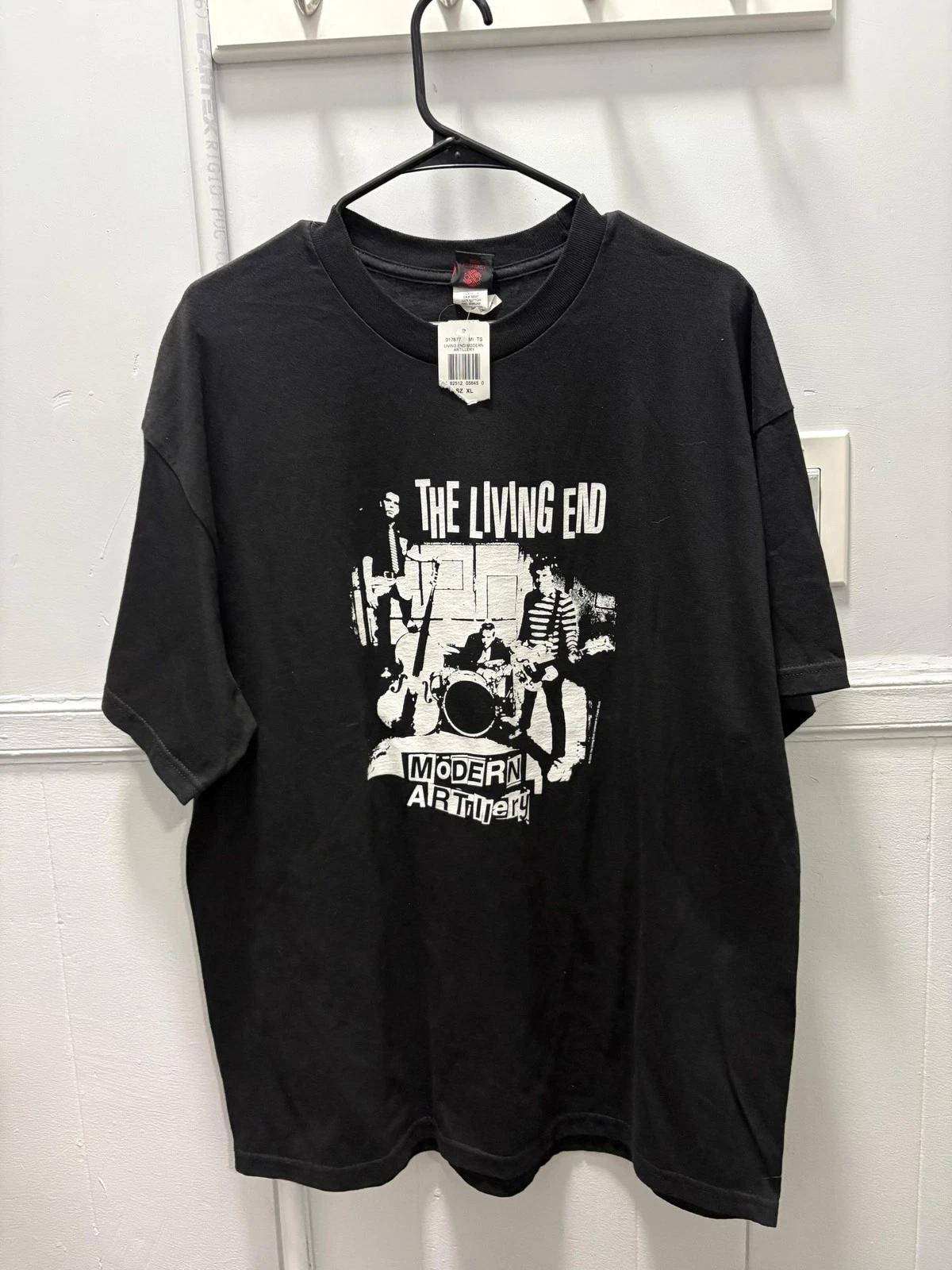 Vintage The Living End Shirt Mens Extra Large Black Modern Artillery 2004 00s 4XL
Vintage The Living End Shirt Mens Extra Large Black Modern Artillery 2004 00s 4XL