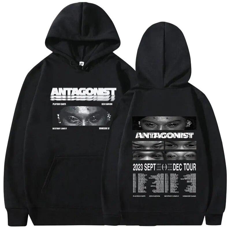 Autumn Rapper Playboi Carti Antagonist Tour Print Hoodies Unisex Women Fashion Sweatshirts Hoodie Pullovers Tracksuits Unisex Clothing
Autumn Rapper Playboi Carti Antagonist Tour Print Hoodies Unisex Women Fashion Sweatshirts Hoodie Pullovers Tracksuits Unisex Clothing