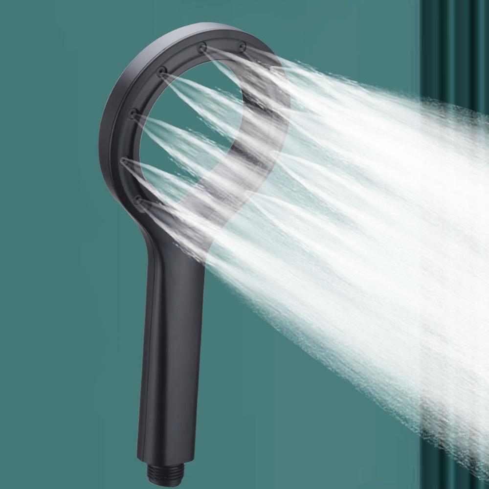 Ringshaped water booster handheld shower head nozzle ABS large panel spray watersaving antiblocking bathroom showerhead
Ringshaped water booster handheld shower head nozzle ABS large panel spray watersaving antiblocking bathroom showerhead