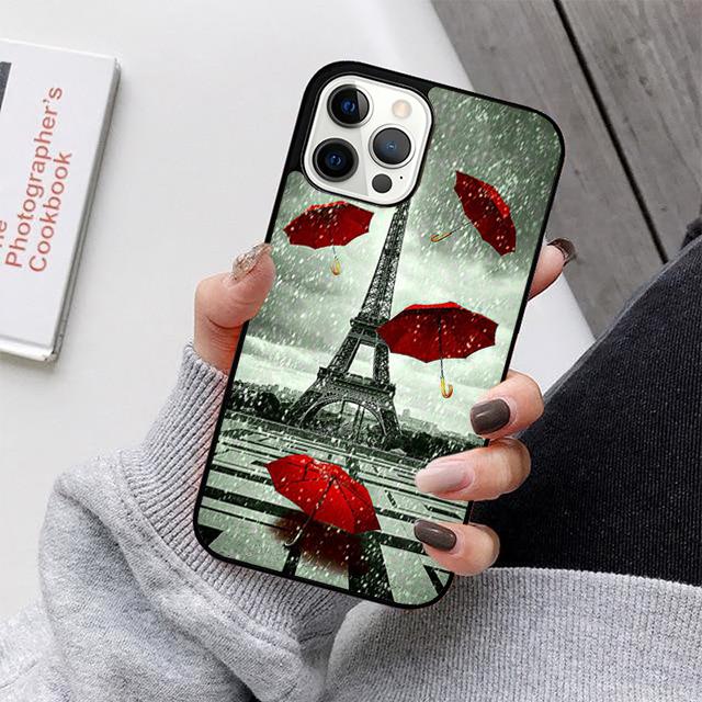Red Umbrella Eiffel Tower Phone Case For iPhone 17 Air 16 15 14 13 12 Pro Max Plus Max Cover Shell coque iPhone 16plus
Red Umbrella Eiffel Tower Phone Case For iPhone 17 Air 16 15 14 13 12 Pro Max Plus Max Cover Shell coque iPhone 16plus