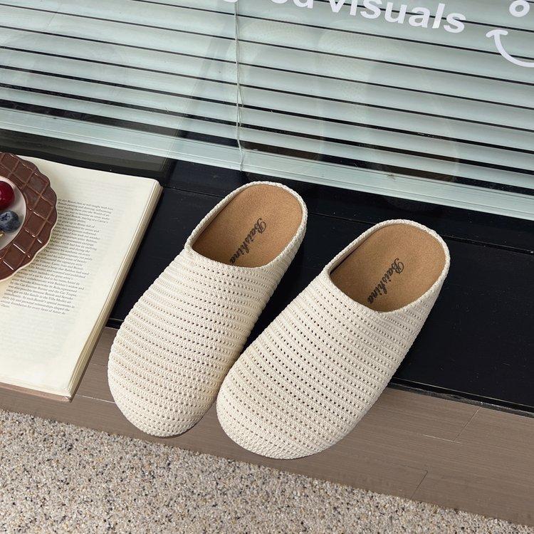 2025 new bag head half slippers women s summer wear French retro cool slippers home soft-soled beach shoes 40
2025 new bag head half slippers women s summer wear French retro cool slippers home soft-soled beach shoes 40