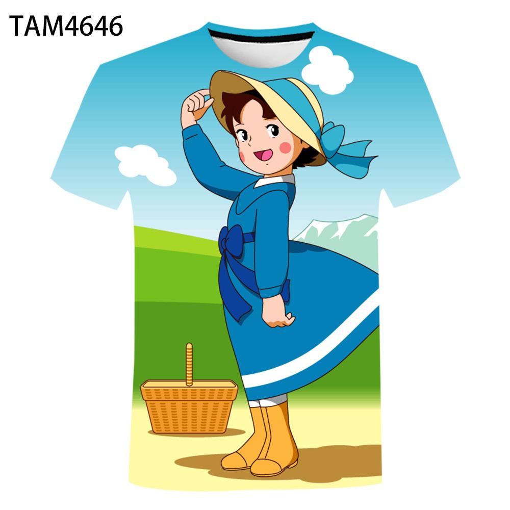 Классическая футболка Harajuku Heidi Anime с 3D принтом, дешевая и удобная футболка для мальчиков и девочек, летняя повседневная футболка с милым персонажем, крутая L
Классическая футболка Harajuku Heidi Anime с 3D принтом, дешевая и удобная футболка для мальчиков и девочек, летняя повседневная футболка с милым персонажем, крутая L