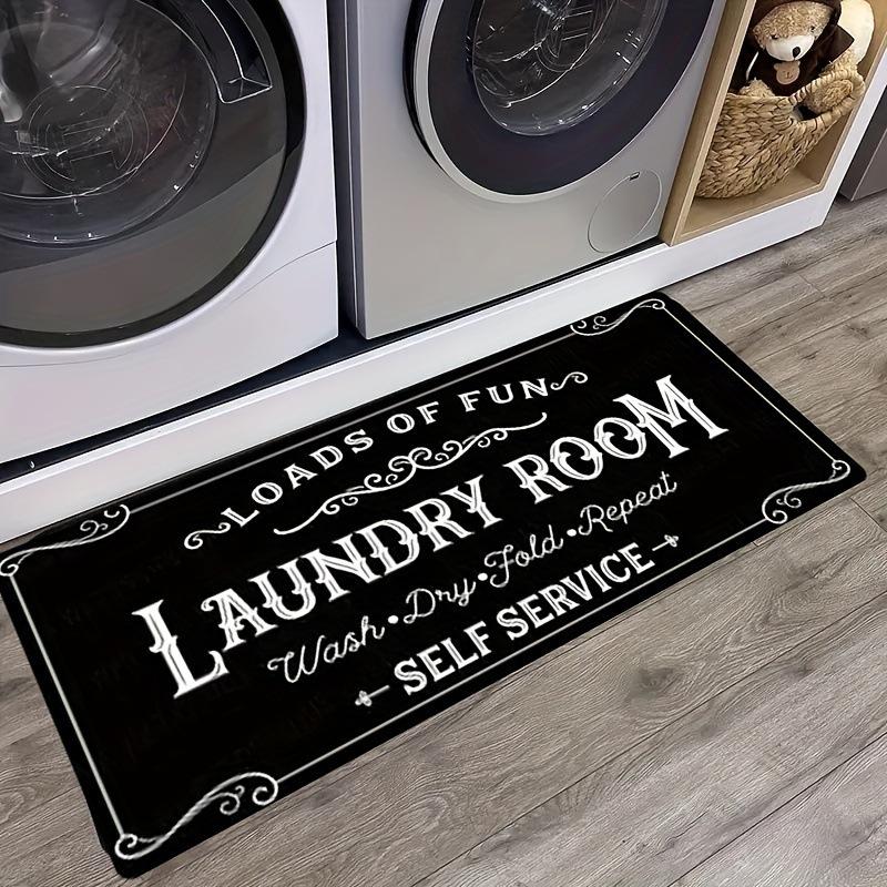 Ковер для прачечной в ретро американском стиле, водопоглощающий, устойчивый к пятнам, легко чистится, для домашнего декора 50X120CM(1.6X3.9FT
Ковер для прачечной в ретро американском стиле, водопоглощающий, устойчивый к пятнам, легко чистится, для домашнего декора 50X120CM(1.6X3.9FT