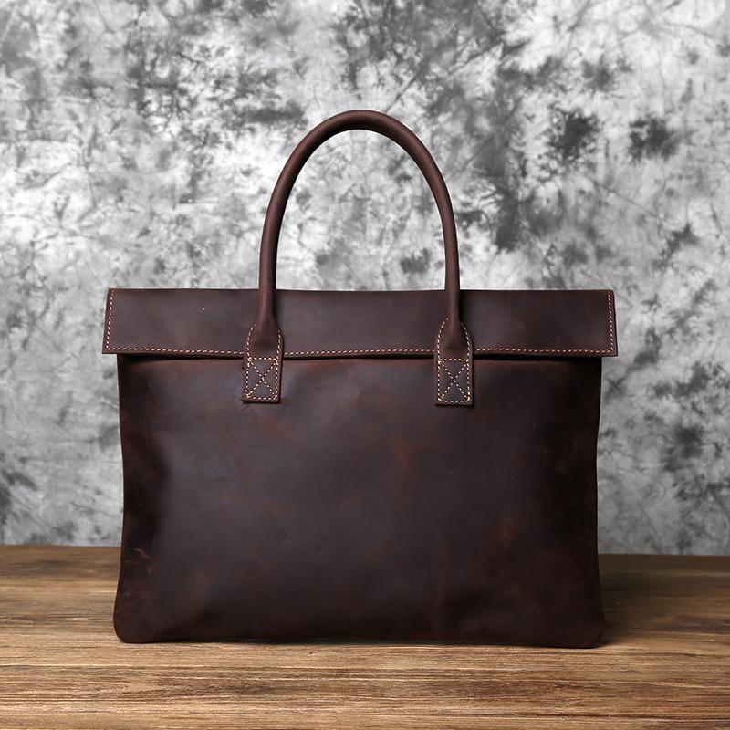 NZPJ Retro Men s Briefcase Leather Casual HandbagTop Layer Cowhide Business Tablet Bag Thin Clutch For 16-Inch Laptop
NZPJ Retro Men s Briefcase Leather Casual HandbagTop Layer Cowhide Business Tablet Bag Thin Clutch For 16-Inch Laptop