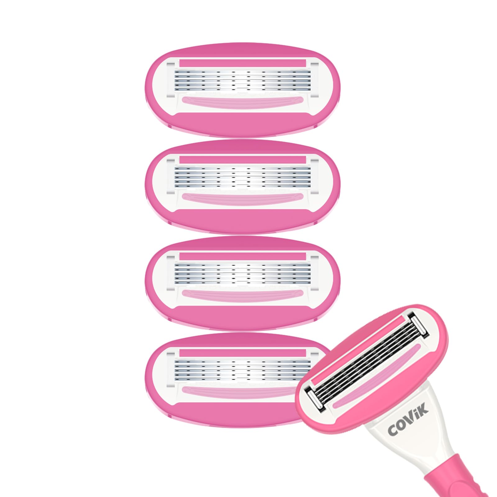 COVIK Mini Razor Сменные лезвия Дорожная бритва Бритва для бритья Сменные лезвия для бритвы Хранение сменных лезвий для женщин Женский 5-лезвий для женщин
COVIK Mini Razor Сменные лезвия Дорожная бритва Бритва для бритья Сменные лезвия для бритвы Хранение сменных лезвий для женщин Женский 5-лезвий для женщин