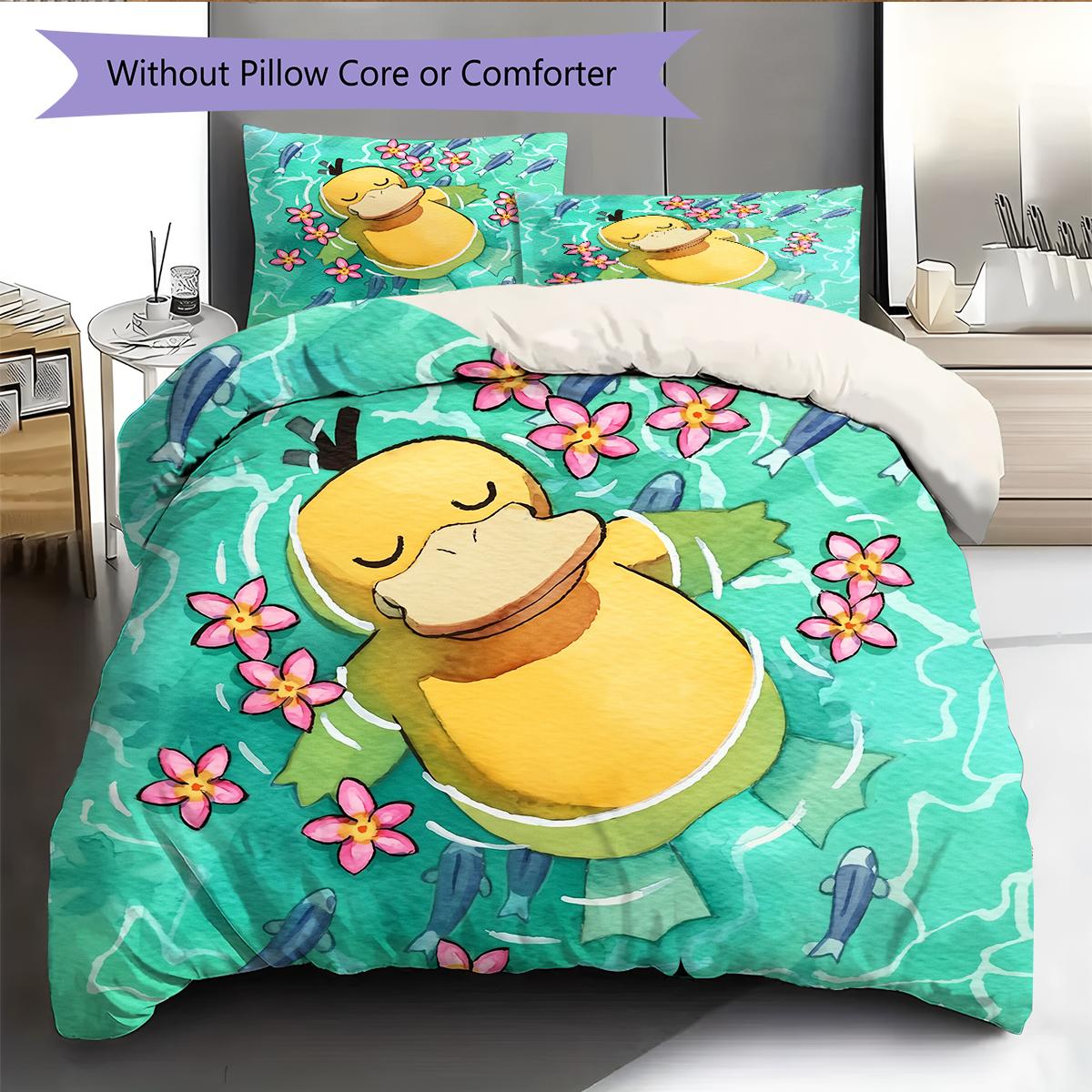 syduck Duvet Cover & Pillowcases, Pokemon Fan Bedding, Ideal Gift.chl 135x200cm
syduck Duvet Cover & Pillowcases, Pokemon Fan Bedding, Ideal Gift.chl 135x200cm