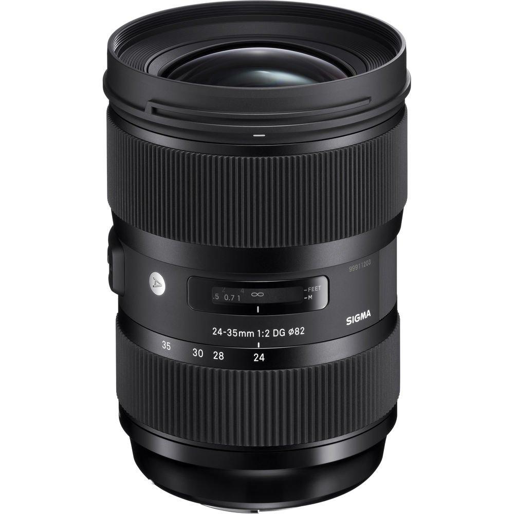 SIGMA F2 DG HSM Art A015 Canon EF mount 24-35 мм повнорозмірний/великоформатний чорний
SIGMA F2 DG HSM Art A015 Canon EF mount 24-35 мм повнорозмірний/великоформатний чорний