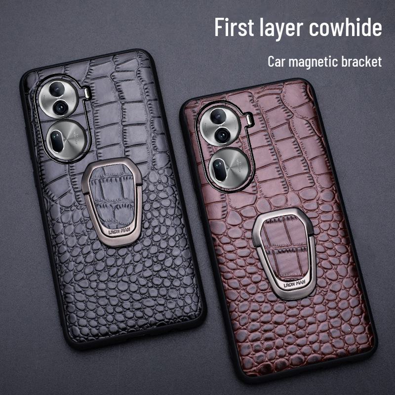 Genuine Leather Crocodile Pattern Case with Bracket for OPPO Reno 11/11 Pro Reno10 кофейный
Genuine Leather Crocodile Pattern Case with Bracket for OPPO Reno 11/11 Pro Reno10 кофейный