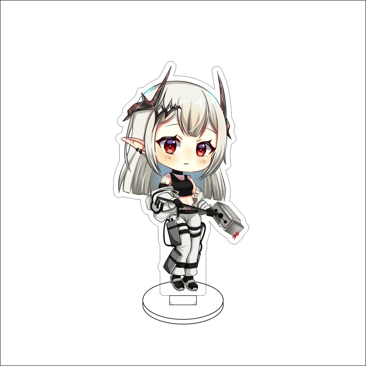 10CM Anime Arknights Figure Stand Model Vermeil/Goldenglow/Goldenglow/Irene/Mizuki Cute Desk Decor Standing Sign Gifts 10CM
10CM Anime Arknights Figure Stand Model Vermeil/Goldenglow/Goldenglow/Irene/Mizuki Cute Desk Decor Standing Sign Gifts 10CM