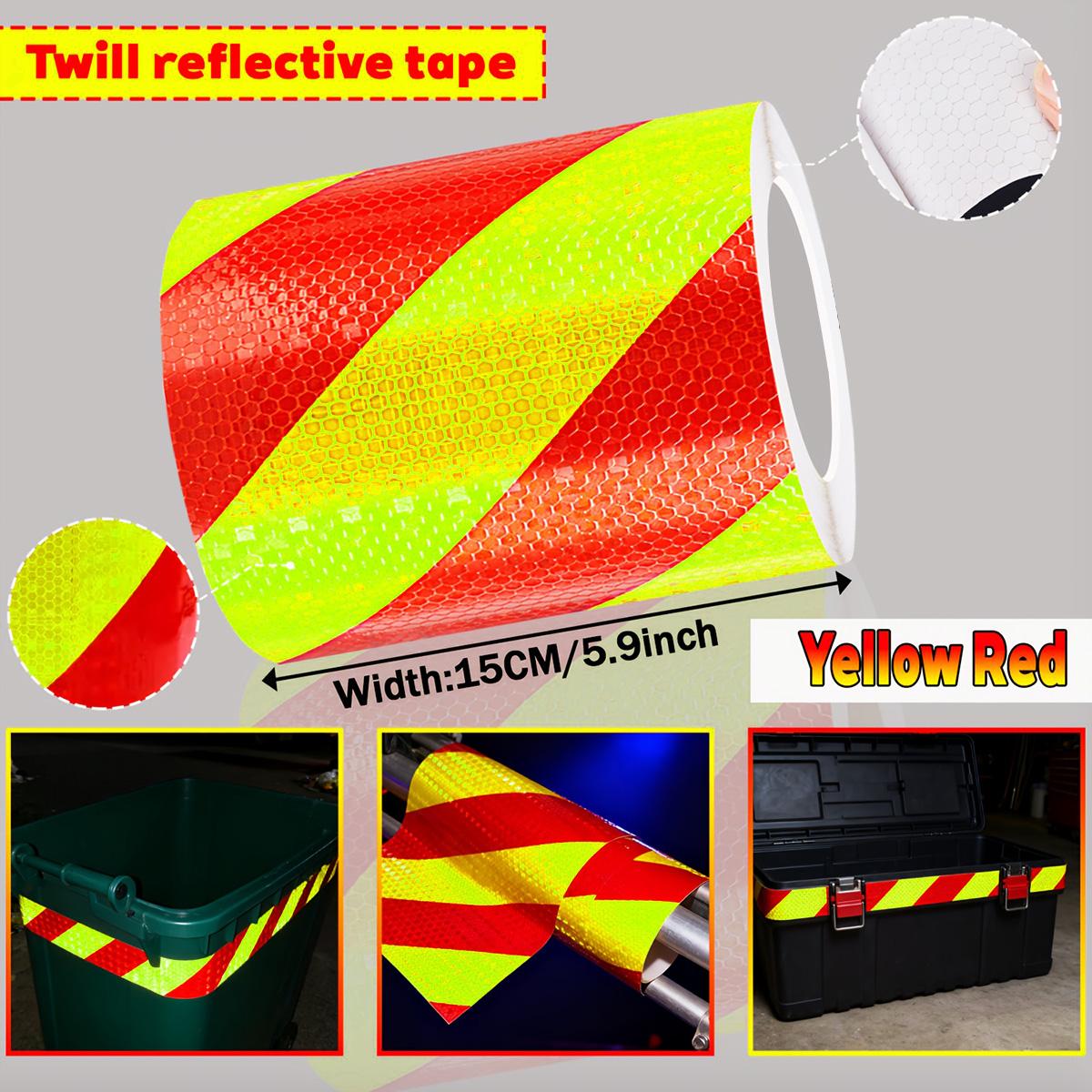 Twill ReflectiveTape High Visibility Self-Adhesive Safety Warning Sticker Conspicuity For Truck 1m
Twill ReflectiveTape High Visibility Self-Adhesive Safety Warning Sticker Conspicuity For Truck 1m