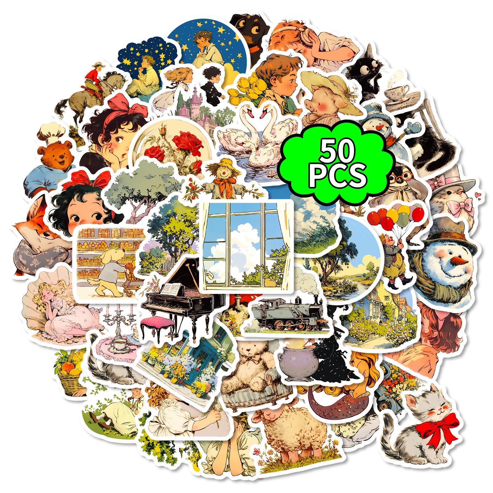 50 Japanese Fairy Tale Anime Cartoon Graffiti Stickers Hand Account Luggage Decoration Waterproof Pp Sticker
50 Japanese Fairy Tale Anime Cartoon Graffiti Stickers Hand Account Luggage Decoration Waterproof Pp Sticker