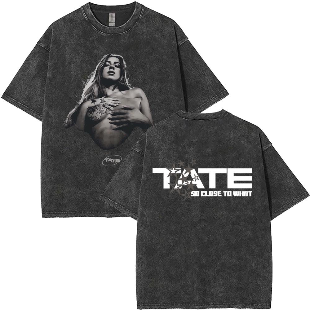 Washed Vintage Tate McRae So Close To What Concert Tshirt Miss Possessive T Shirts Men Women Fashion Oversized Tshirts S
Washed Vintage Tate McRae So Close To What Concert Tshirt Miss Possessive T Shirts Men Women Fashion Oversized Tshirts S