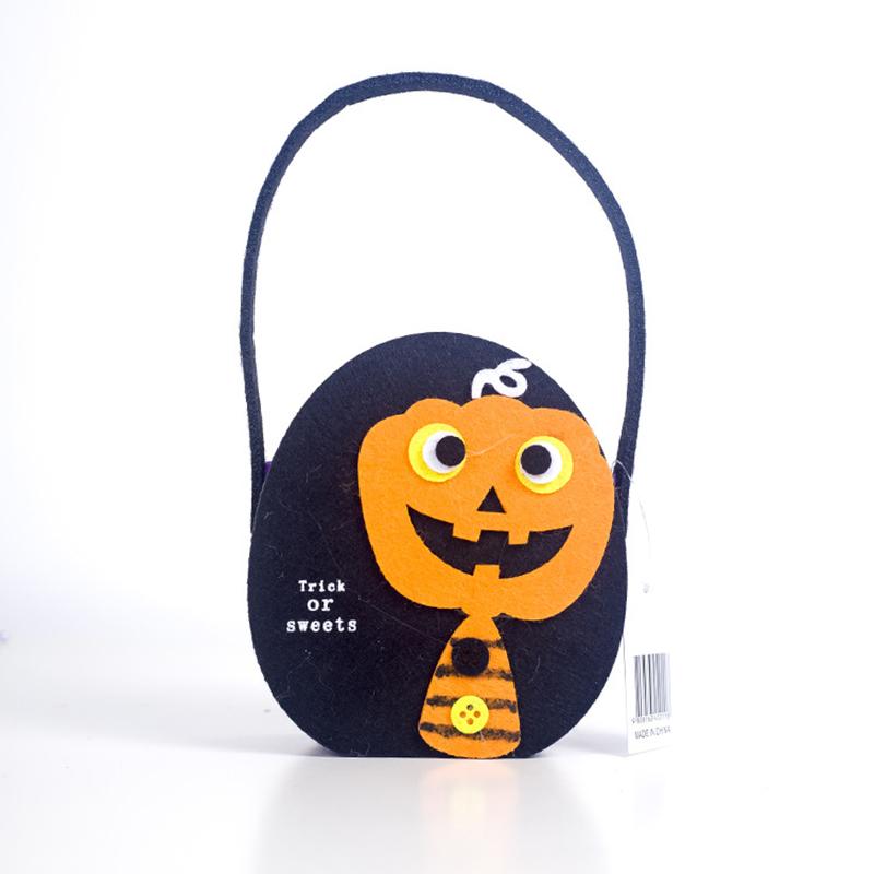 Pumpkin Diy Halloween Candy Gift Bag Tote Basket Decoration Props Party Children Black,24*12cm/9.45*4.72in
Pumpkin Diy Halloween Candy Gift Bag Tote Basket Decoration Props Party Children Black,24*12cm/9.45*4.72in