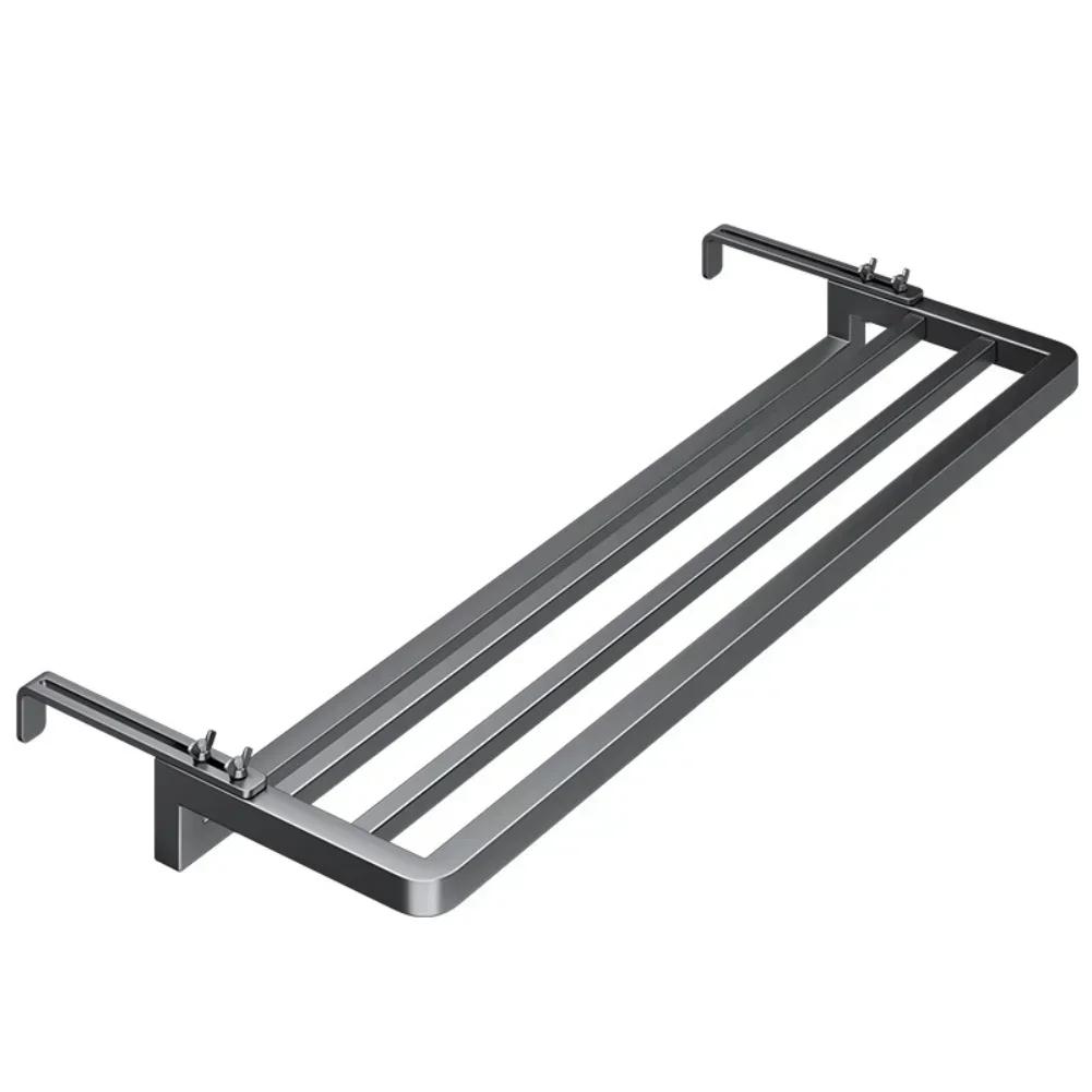 Bathroom Organizer Cloth Hanger Bathroom Use Innovative Design No Drilling Required Rust Resistant Compact Design Storage Tools чёрный
Bathroom Organizer Cloth Hanger Bathroom Use Innovative Design No Drilling Required Rust Resistant Compact Design Storage Tools чёрный