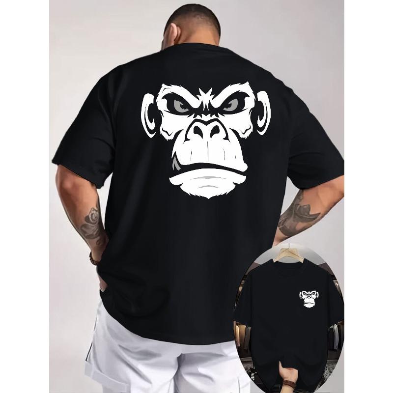European sizes Men S Short Sleeve T-Shirt, Back Large Pattern And Front Chest Logo Design, Wild Trendy Style, Suitable for Daily S чёрный
European sizes Men S Short Sleeve T-Shirt, Back Large Pattern And Front Chest Logo Design, Wild Trendy Style, Suitable for Daily S чёрный