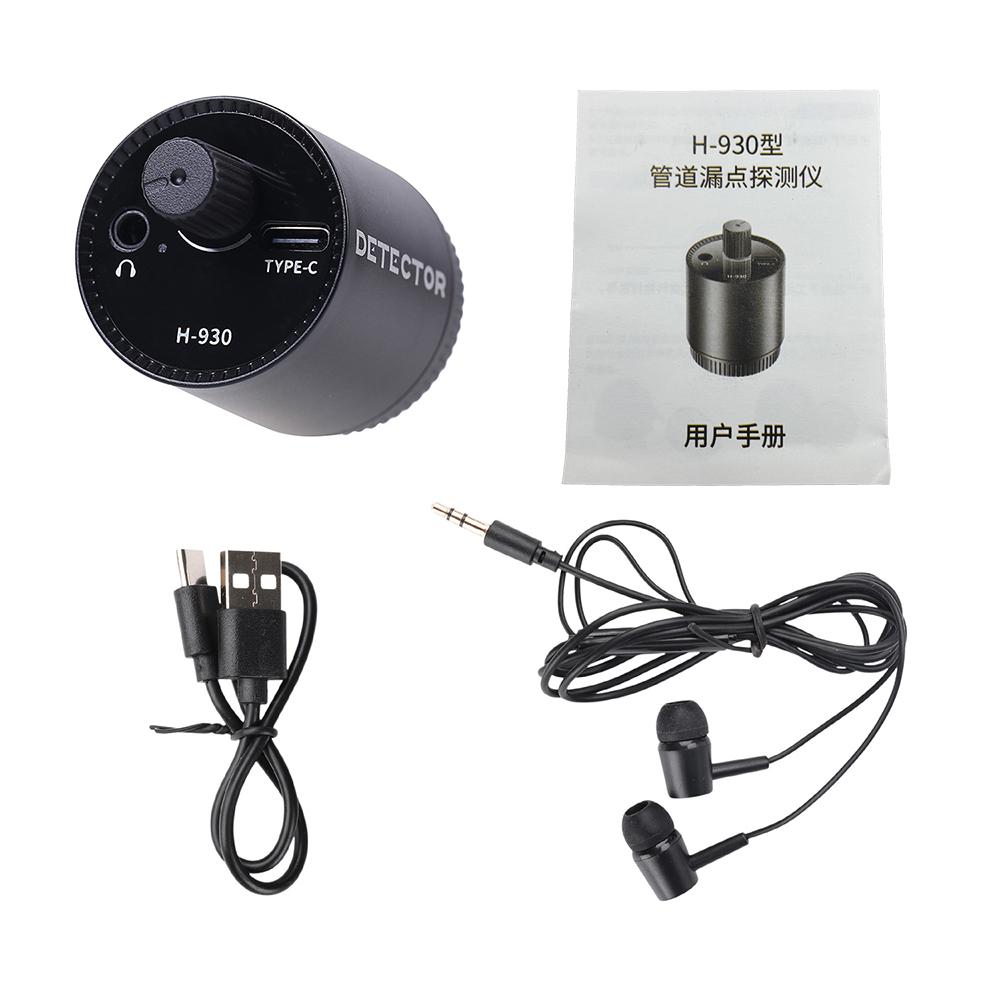 Water Mains Leak Detector Underground Pipe Leak Monitor Portable Type-C Leak Detector kit with Headphones for Indoor and Outdoor
Water Mains Leak Detector Underground Pipe Leak Monitor Portable Type-C Leak Detector kit with Headphones for Indoor and Outdoor