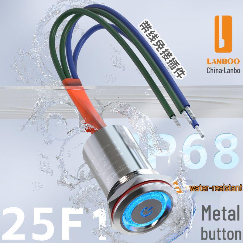 Серія Lanbo F1 25 мм IP67 Водонепроникна кнопка-перемикач Reset-Flat-No Light
Серія Lanbo F1 25 мм IP67 Водонепроникна кнопка-перемикач Reset-Flat-No Light