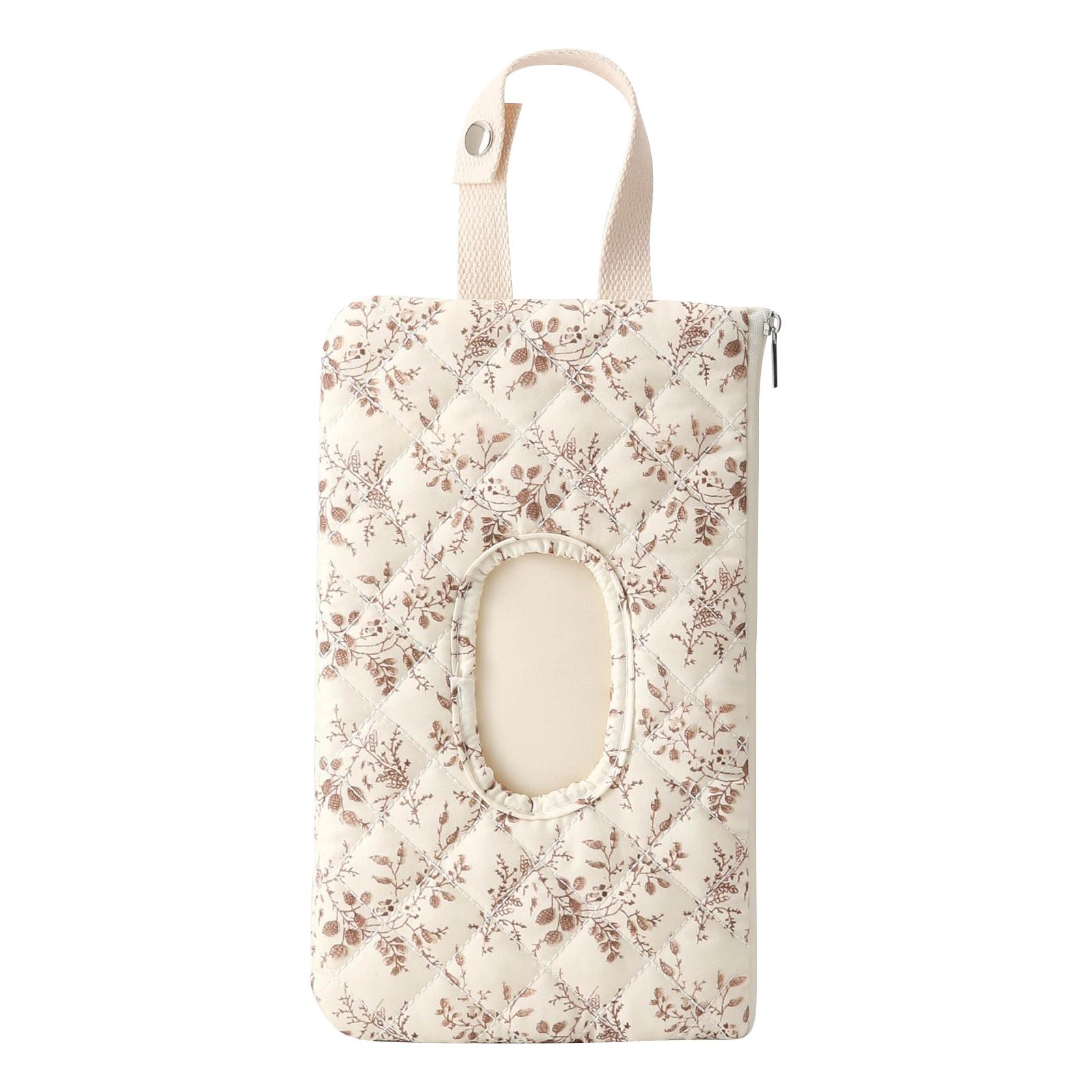 Quilted Baby Wipe Holder Floral Diaper Pouch Portable Quilted Wipes Bag For Car, Stroller One Size
Quilted Baby Wipe Holder Floral Diaper Pouch Portable Quilted Wipes Bag For Car, Stroller One Size