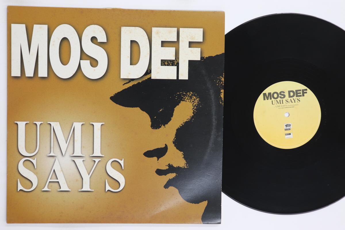 LP Record MOS DEF Umi Says RWK261T RAWKUS 2000 Japan Rap HipHopRB Used
LP Record MOS DEF Umi Says RWK261T RAWKUS 2000 Japan Rap HipHopRB Used