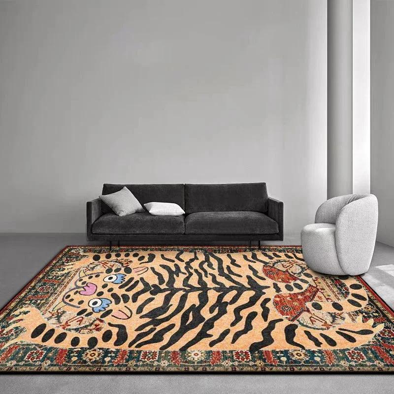 Cute Cartoon Tiger Area Rug for Kids Living Room Large Size Plush Non-Slip Machine Washable Floor Mat 60x90cm(23x35in)
Cute Cartoon Tiger Area Rug for Kids Living Room Large Size Plush Non-Slip Machine Washable Floor Mat 60x90cm(23x35in)