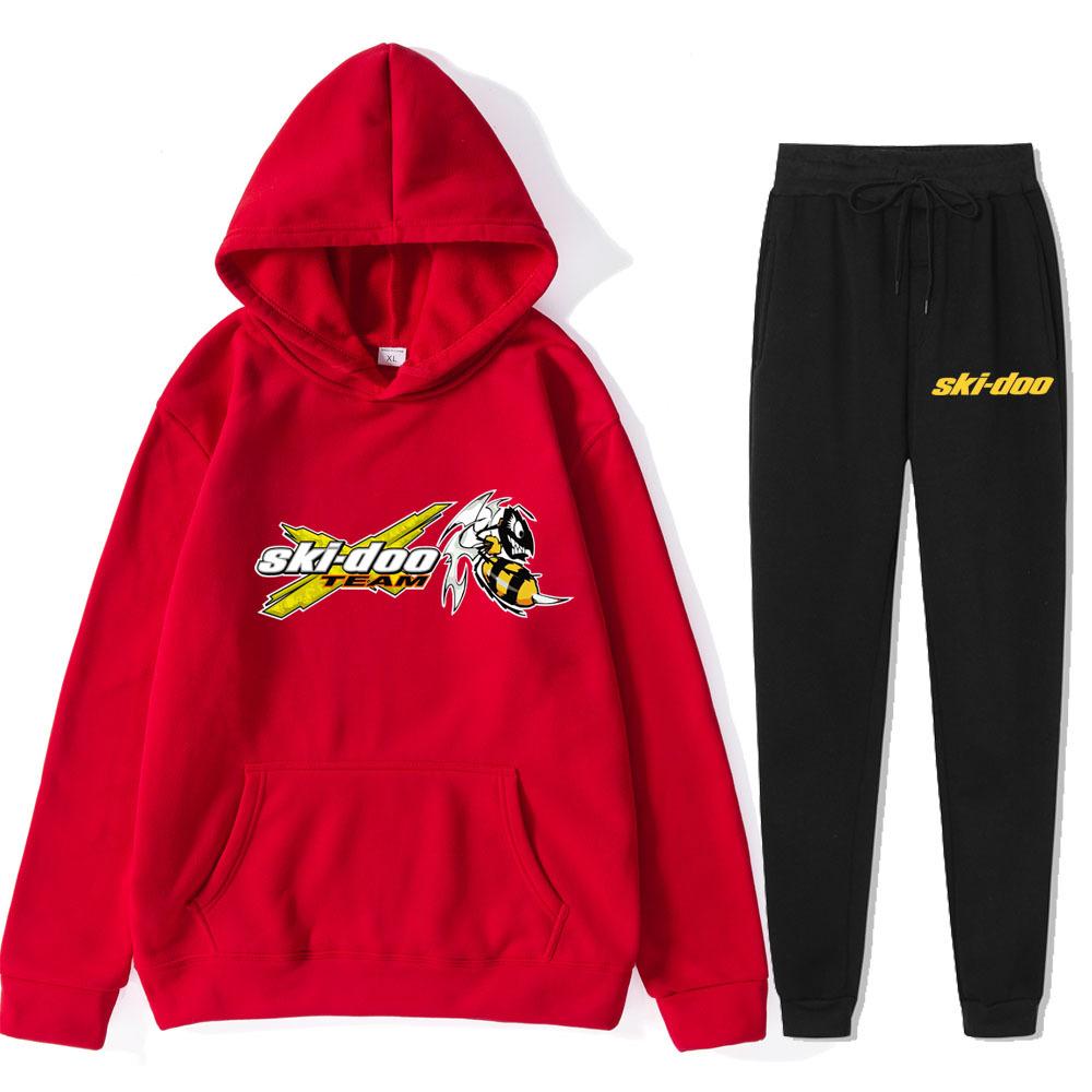 Autumn Winter Ski-Doo Team Logo Printed Hoodies Sweatpants Set Fashionable Casual Warm Sports Long Sleeved Pants Men s Sport Wear XXXL
Autumn Winter Ski-Doo Team Logo Printed Hoodies Sweatpants Set Fashionable Casual Warm Sports Long Sleeved Pants Men s Sport Wear XXXL