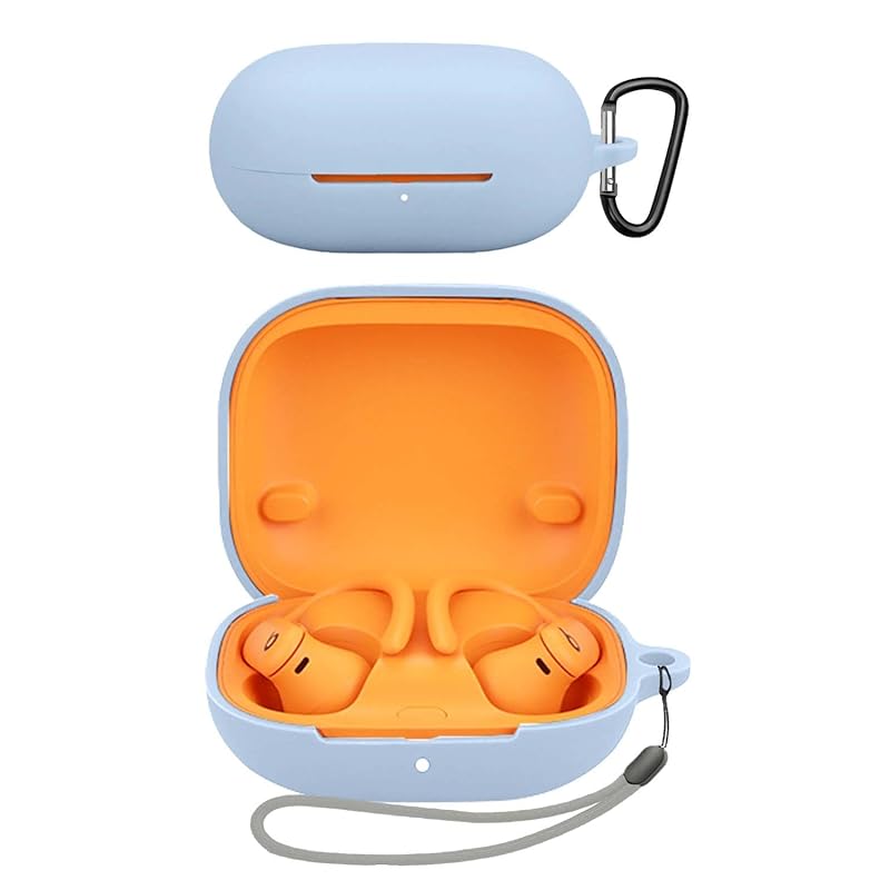 Beats Powerbeats Pro 2 for case YAJOJO wireless earphones charging case cover With carabiner and key chain silicone protective case Fall prevention
Beats Powerbeats Pro 2 for case YAJOJO wireless earphones charging case cover With carabiner and key chain silicone protective case Fall prevention