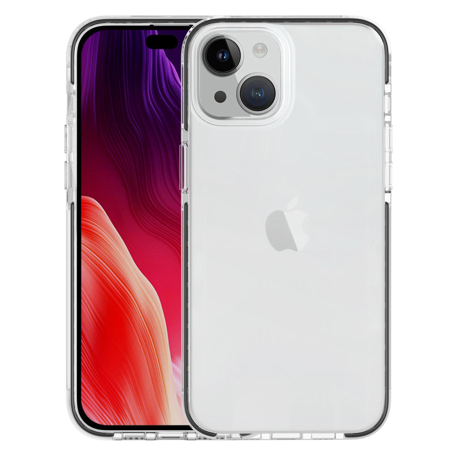 For iPhone 15 Plus Anti-Scratch Phone Cover Clear Slim Dustproof TPU+TPE Mobile Phone Case Shell White 
For iPhone 15 Plus Anti-Scratch Phone Cover Clear Slim Dustproof TPU+TPE Mobile Phone Case Shell White