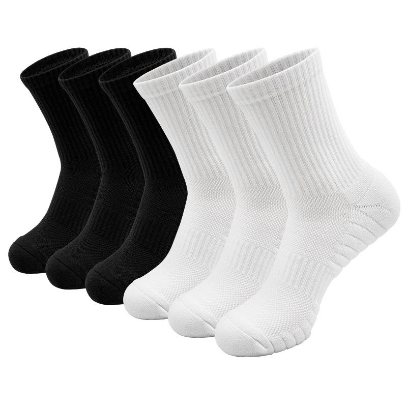 5 Pairs Men s Thickened Towel Bottom Sweat Absorbent Breathable Anti-scratch Basketball Long Socks 5 pairs сірий
5 Pairs Men s Thickened Towel Bottom Sweat Absorbent Breathable Anti-scratch Basketball Long Socks 5 pairs сірий
