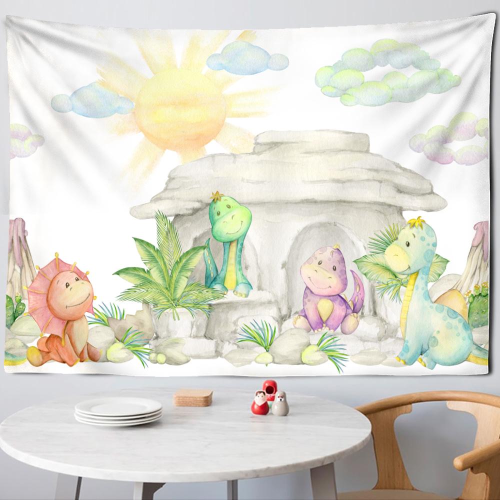 Kawaii Cartoon Dinosaur Tapestry Kids Room Decoration Living Room Bedroom Room Home Decoration
Kawaii Cartoon Dinosaur Tapestry Kids Room Decoration Living Room Bedroom Room Home Decoration