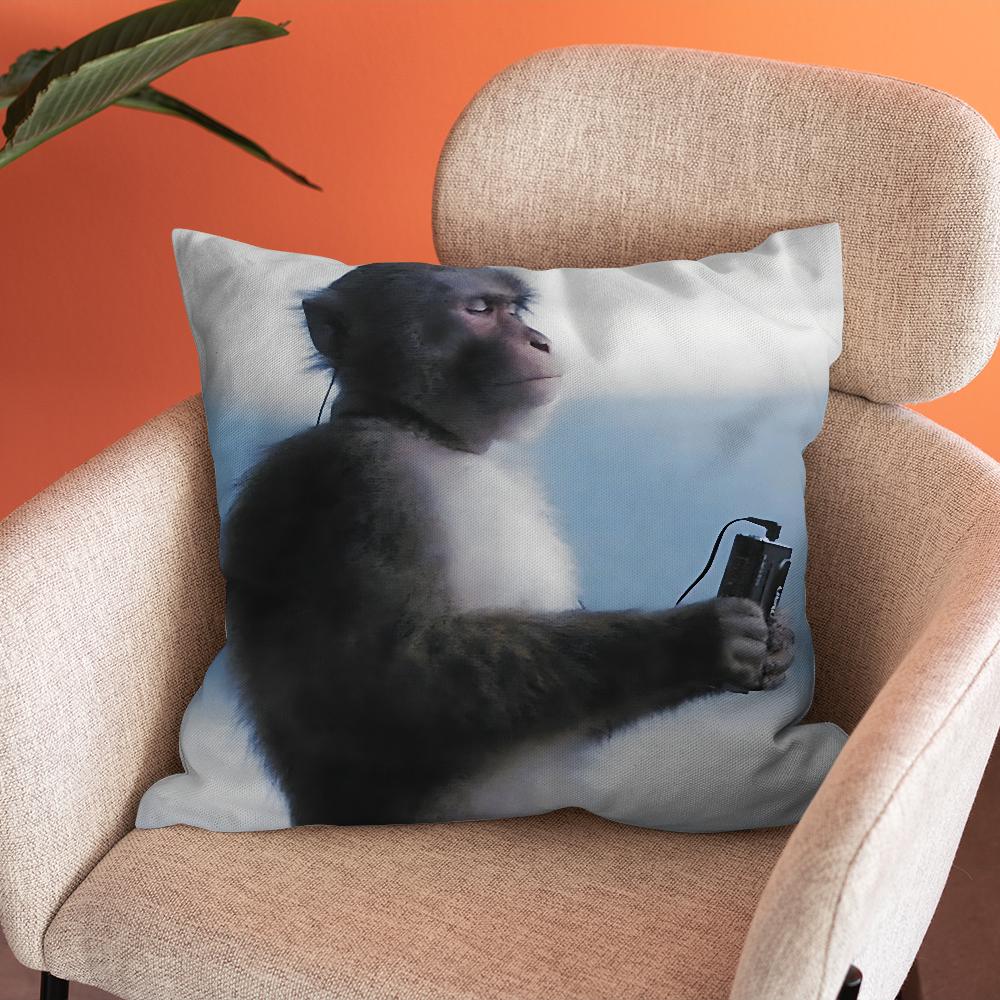 Monkey Sipping Caprisun Meme Pillow Case Soft Cushion Cases for Farmhouse Sofa Decor Home Decorations and Protector Pillow Case 65cmx65cm
Monkey Sipping Caprisun Meme Pillow Case Soft Cushion Cases for Farmhouse Sofa Decor Home Decorations and Protector Pillow Case 65cmx65cm