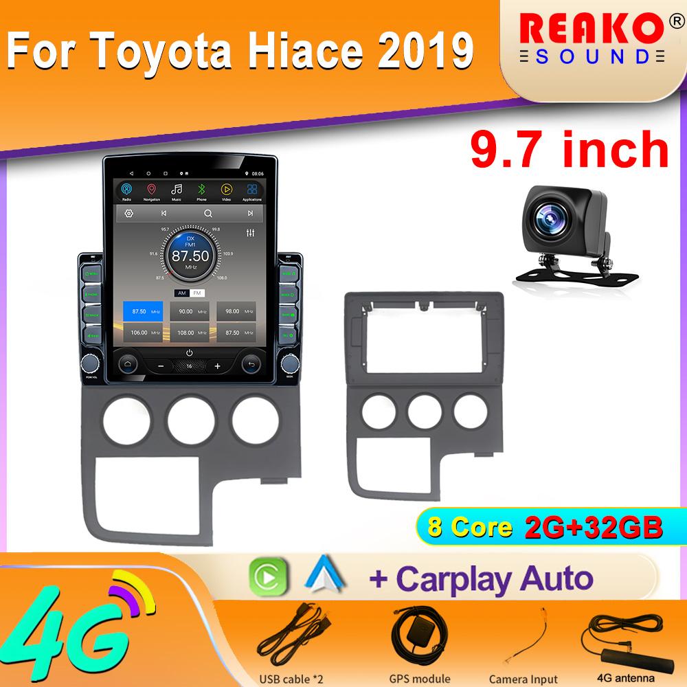 9,7-дюймовый вертикальный экран Tesla Android автомобильное радио для TOYOTA HIACE 2019-2021 GPS навигация мультимедийный плеер Carplay 8 core 2GB+32GB
9,7-дюймовый вертикальный экран Tesla Android автомобильное радио для TOYOTA HIACE 2019-2021 GPS навигация мультимедийный плеер Carplay 8 core 2GB+32GB