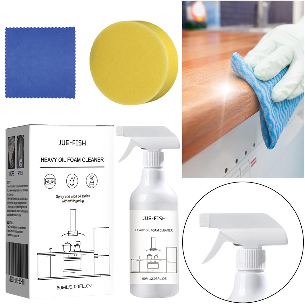 60ml Splash Foam Spray Multipurpose Heavy Oil Foam Cleaner with Sponge & Cloth Grease Cleaner for Cleaning Grills Ovens CHINA
60ml Splash Foam Spray Multipurpose Heavy Oil Foam Cleaner with Sponge & Cloth Grease Cleaner for Cleaning Grills Ovens CHINA
