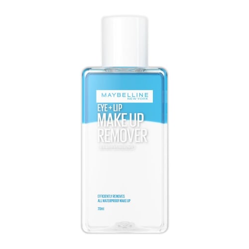 MAYBELLINE New York Eye + Lip Makeup Remover 70ml Cleansing Water Makeup Remover
MAYBELLINE New York Eye + Lip Makeup Remover 70ml Cleansing Water Makeup Remover