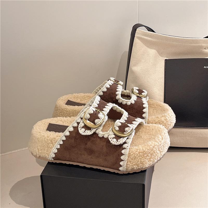 Retro thick-bottomed Birkenstock fluffy slippers for women s outer wear 2025 new autumn velvet high-end one-word Birkenstock cotton mop 40 кофейный
Retro thick-bottomed Birkenstock fluffy slippers for women s outer wear 2025 new autumn velvet high-end one-word Birkenstock cotton mop 40 кофейный