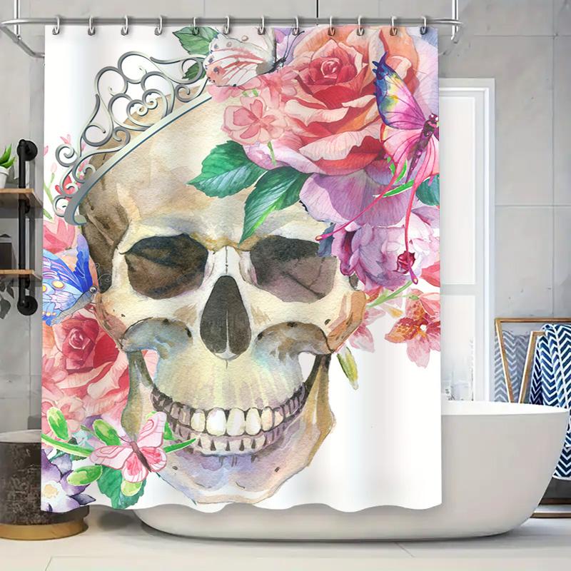 Floral Pattern Bath Shower Curtain Watercolor Print In Blue Green Tones Size Customizable For Bathroom Decorations W60H190(CM)-1 Pcs
Floral Pattern Bath Shower Curtain Watercolor Print In Blue Green Tones Size Customizable For Bathroom Decorations W60H190(CM)-1 Pcs