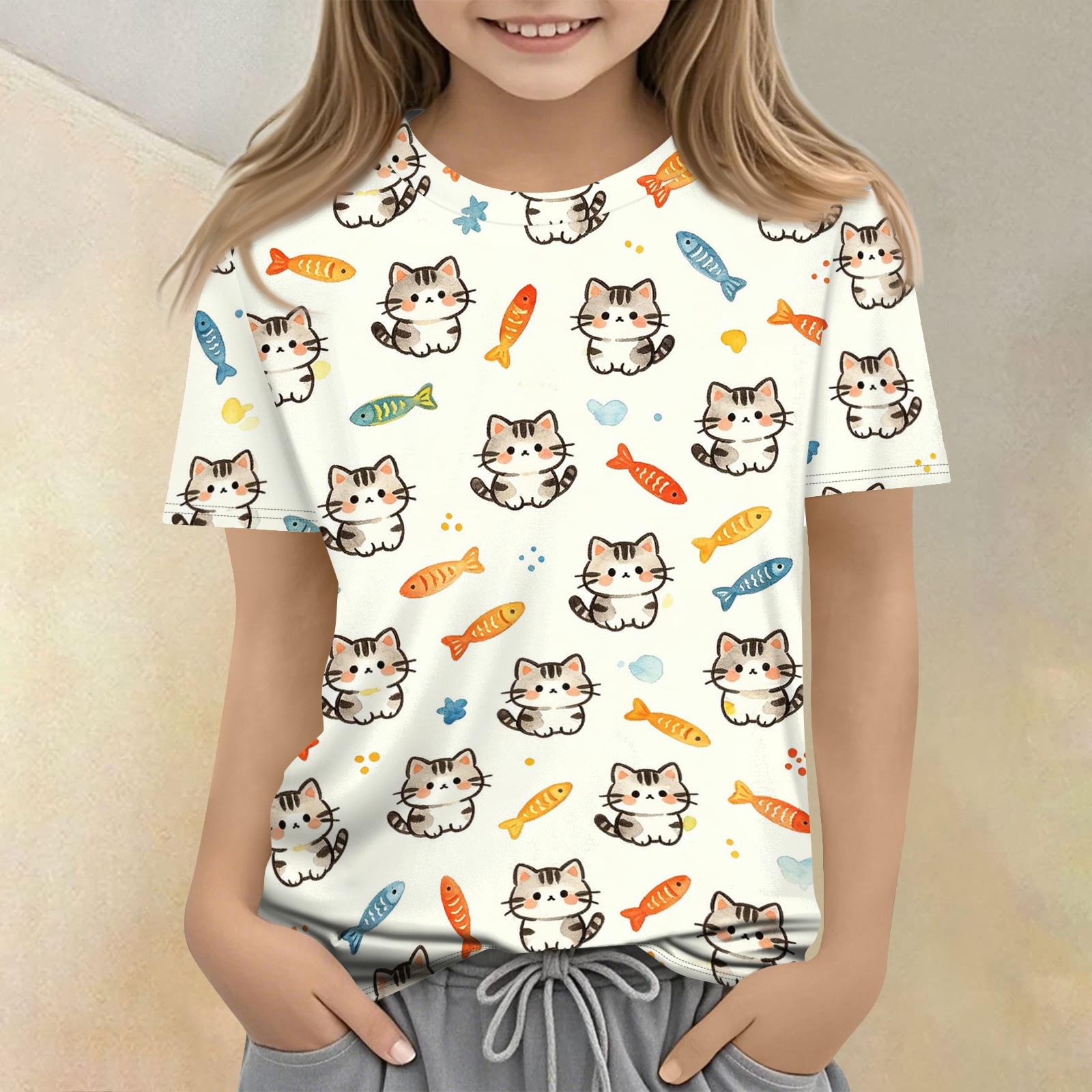 Kids Casual Loose Fit Short Sleeve T Shirt Crew Neck Animal Print Top Soft Comfortable Fabric Suitable for Everyday Wear 100 бежевый
Kids Casual Loose Fit Short Sleeve T Shirt Crew Neck Animal Print Top Soft Comfortable Fabric Suitable for Everyday Wear 100 бежевый