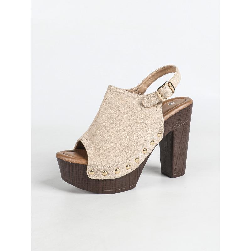 High-heeled cool slippers fashion women s matte-faced rivet slippers thick-soled thick-heeled high heels 43 абрикосовий
High-heeled cool slippers fashion women s matte-faced rivet slippers thick-soled thick-heeled high heels 43 абрикосовий