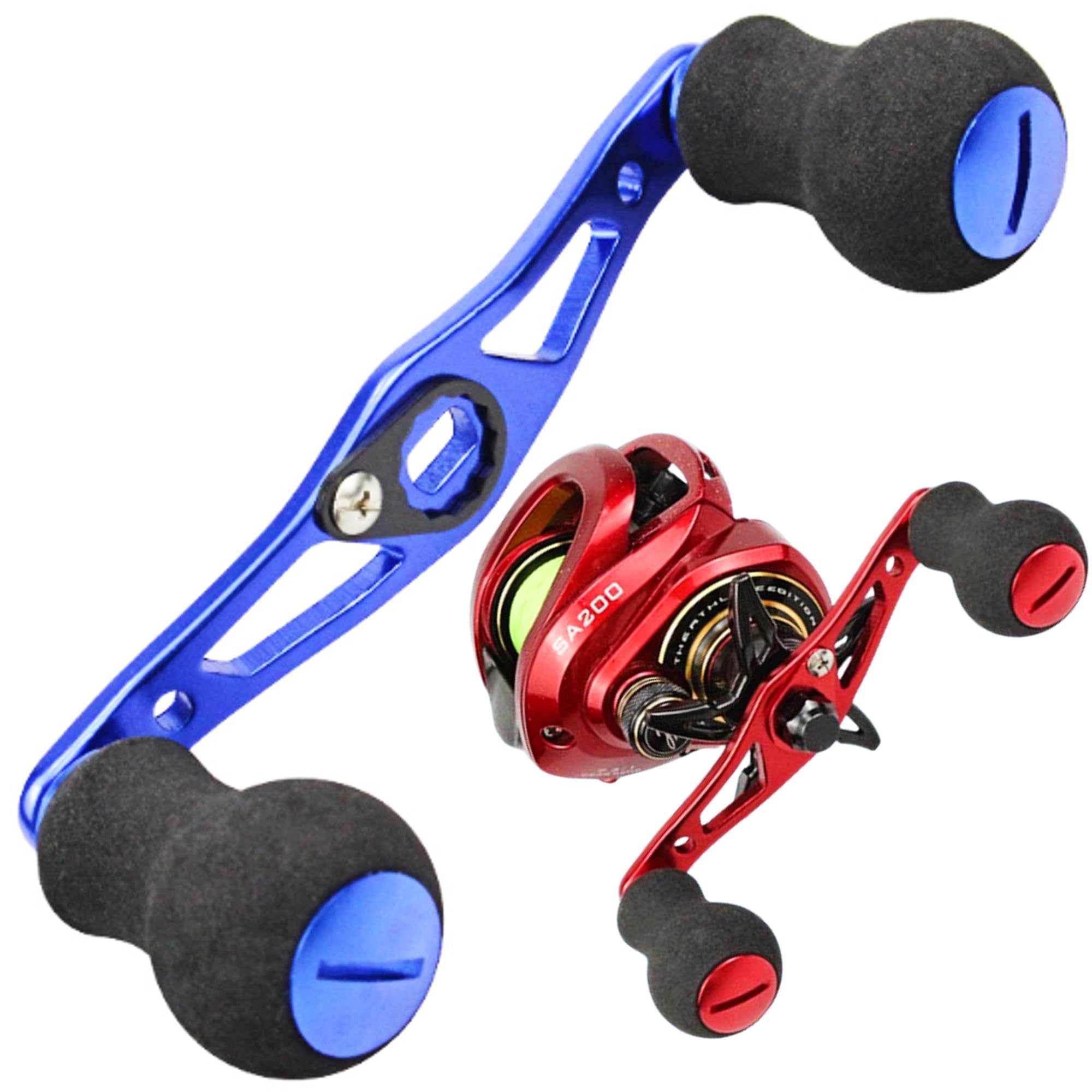 merrytime Кастинговая катушка Shimano Daiwa Abu Garcia Совместимая Двойная ручка Кастомная Легкая Смещенный подшипник Рыбалка Рукоятка EVA Фиксатор Синий
merrytime Кастинговая катушка Shimano Daiwa Abu Garcia Совместимая Двойная ручка Кастомная Легкая Смещенный подшипник Рыбалка Рукоятка EVA Фиксатор Синий