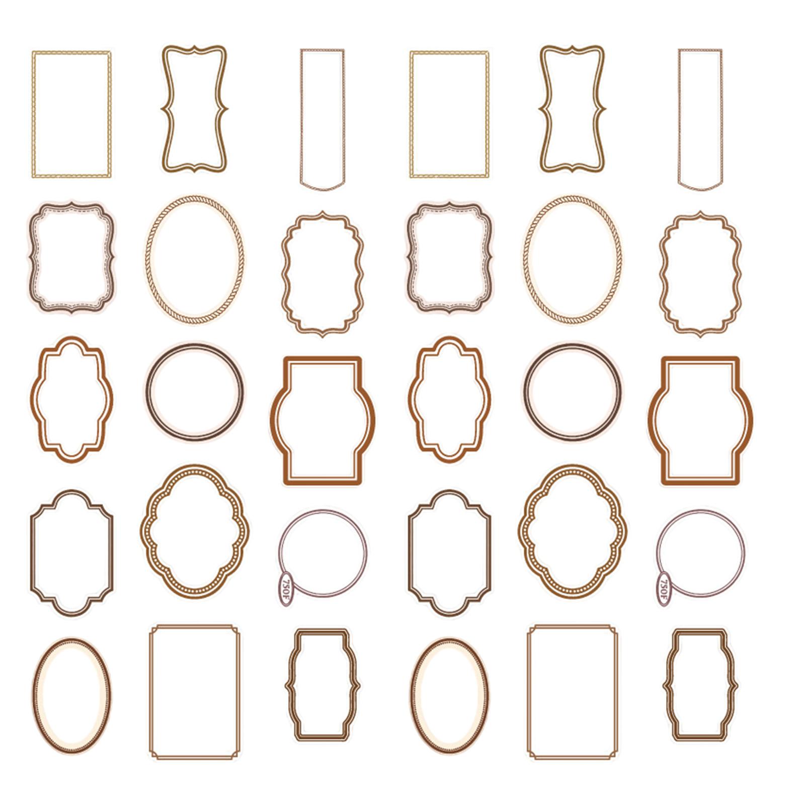 30 шт./компл. ажурные декоративные рамки винтажные рамки для скрапбукинга ретро-рамки для создания открыток для журналов украшения коричневый
30 шт./компл. ажурные декоративные рамки винтажные рамки для скрапбукинга ретро-рамки для создания открыток для журналов украшения коричневый