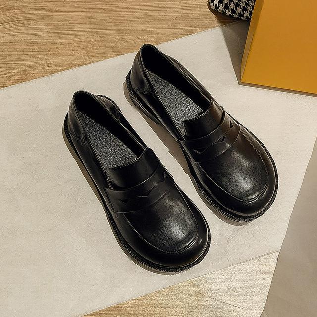Женская обувь Модные мокасины из мягкой кожи Женская повседневная обувь Пу лоферы Уличная обувь для девочек Милая обувь Весенние балетки Женская обувь 39 чёрный