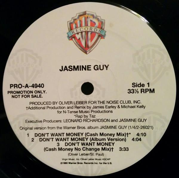 12inch Record JASMINE GUY - Don t Want Money PROA4940 Warner Bros. Re 1991 US Rap & Hip-Hop/R&B Used
12inch Record JASMINE GUY - Don t Want Money PROA4940 Warner Bros. Re 1991 US Rap & Hip-Hop/R&B Used