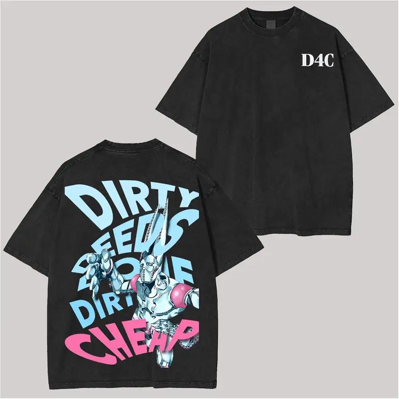 Anime JoJo s Bizarre Adventure D4C Graphic T Shirt Men Women Casual Clothing Oversized Tshirt Washed Cotton Tee Harajuku T-shirt S чёрный
Anime JoJo s Bizarre Adventure D4C Graphic T Shirt Men Women Casual Clothing Oversized Tshirt Washed Cotton Tee Harajuku T-shirt S чёрный