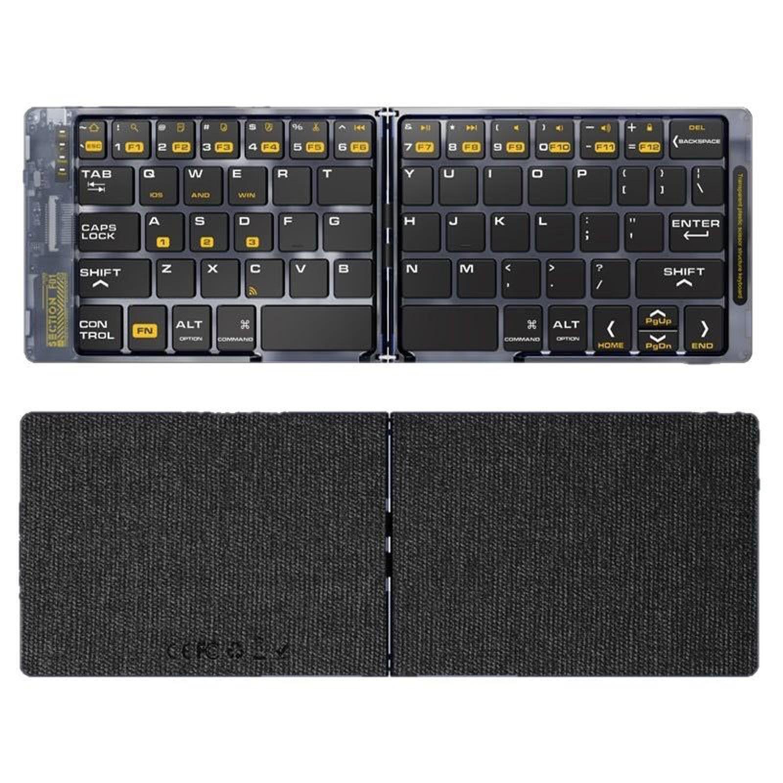 Wireless Keyboard Mouse Set Rechargeable Quiet Multi-Device Foldable Keyboard Long Battery Life for Business and Travel China Mainland
Wireless Keyboard Mouse Set Rechargeable Quiet Multi-Device Foldable Keyboard Long Battery Life for Business and Travel China Mainland