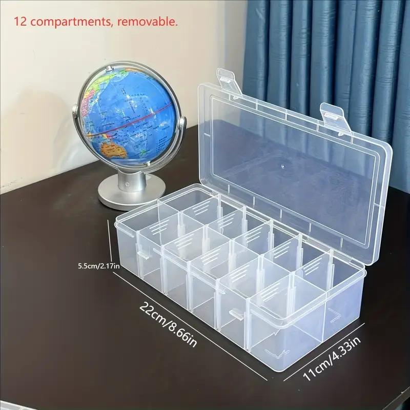 1Pc 12-Grid Plastic Organizer Storage Box With Dividers Container For Tapes Jewelry Crafts Fishing Tackles Beads Storage Craft
1Pc 12-Grid Plastic Organizer Storage Box With Dividers Container For Tapes Jewelry Crafts Fishing Tackles Beads Storage Craft