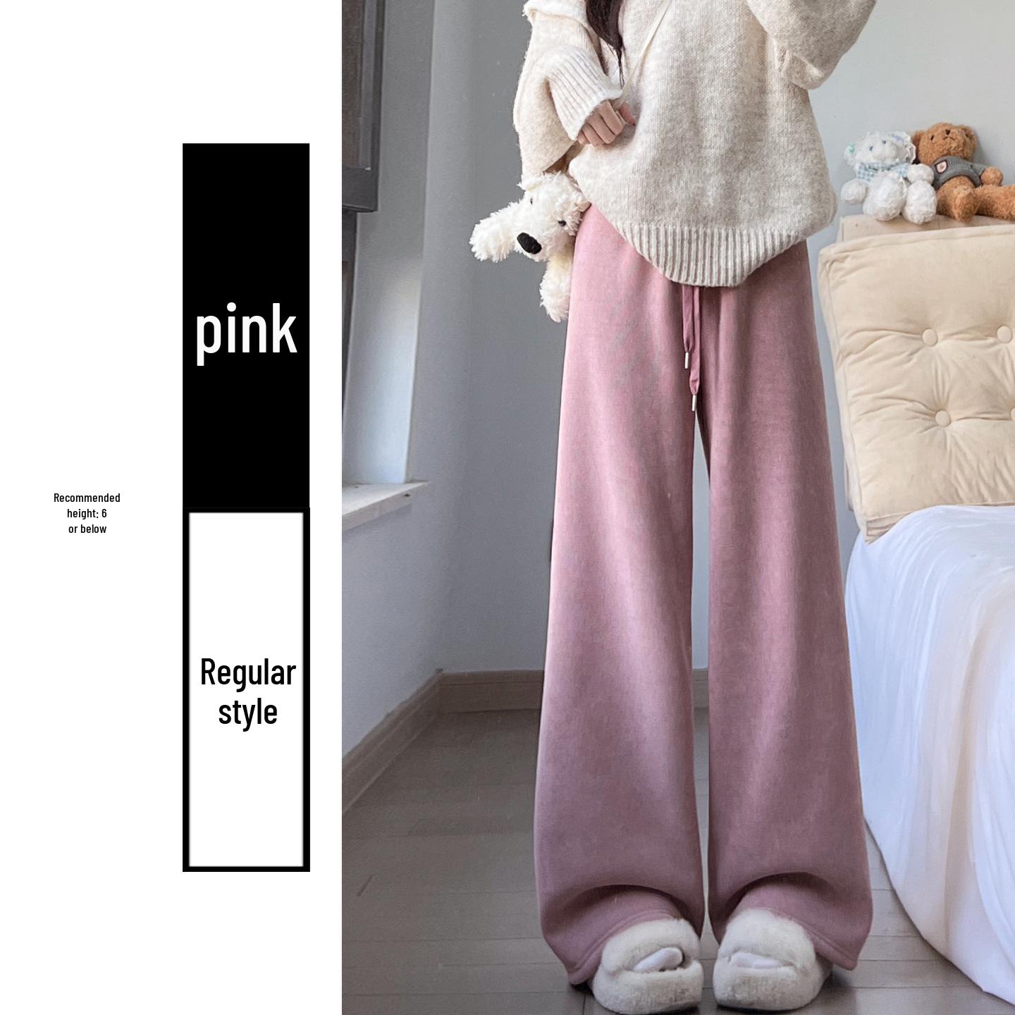 Women s High-Waisted Corduroy Pants - White Fluffy Lambswool, Wide-Leg, Plus Velvet Thickened & Slimming for Autumn/Winter S
Women s High-Waisted Corduroy Pants - White Fluffy Lambswool, Wide-Leg, Plus Velvet Thickened & Slimming for Autumn/Winter S