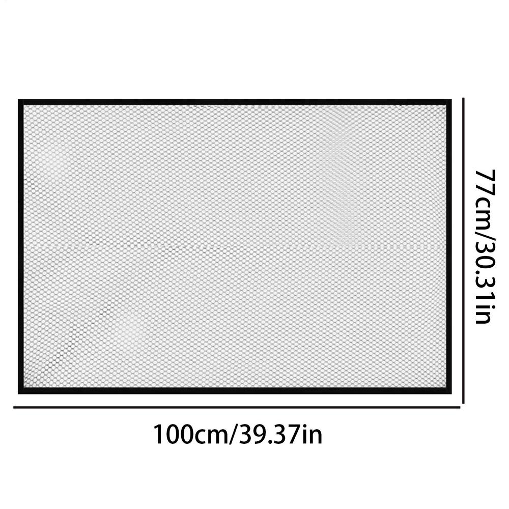Mesh for Car Grill Dustproof Anti-Willow Tank Protector Front Grill Cover for Car for Sedan Pickup Truck Tractor Trailer RV 100x77cm
Mesh for Car Grill Dustproof Anti-Willow Tank Protector Front Grill Cover for Car for Sedan Pickup Truck Tractor Trailer RV 100x77cm
