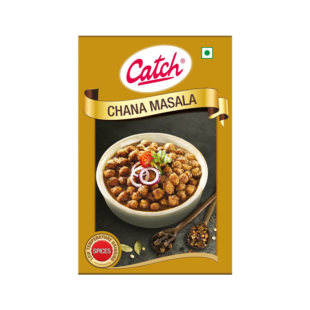 Catch Chana Masala 100g Authentic Indian Spice Blend For Flavorful Chickpea Curry And Aromatic Home Cooking
Catch Chana Masala 100g Authentic Indian Spice Blend For Flavorful Chickpea Curry And Aromatic Home Cooking